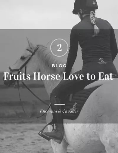 7 Fruits Horse Love to Eat - Khomani Le Cavalier
